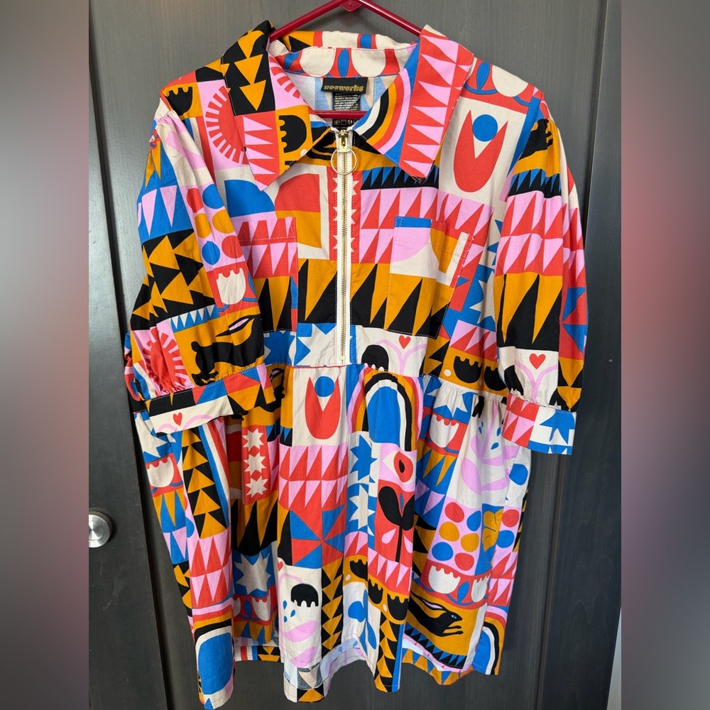 NOOWORKS shirt made from babydoll dress*